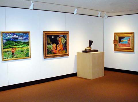 upstairs gallery